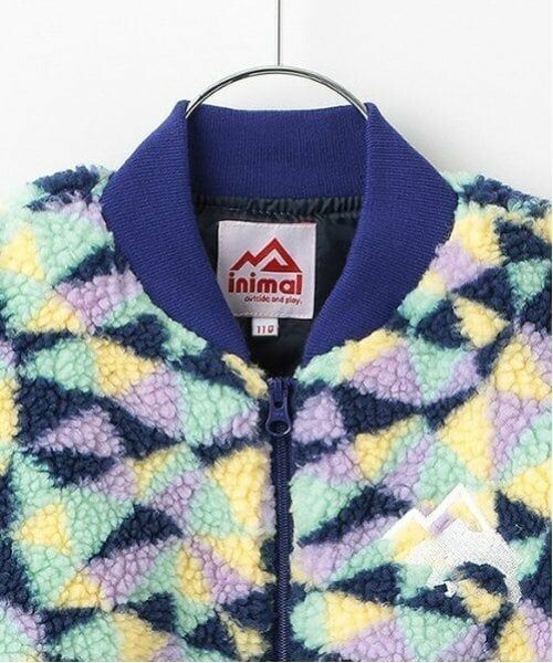 minimal / ミニマル ブルゾン | ジャガードボアブルゾン | 詳細12