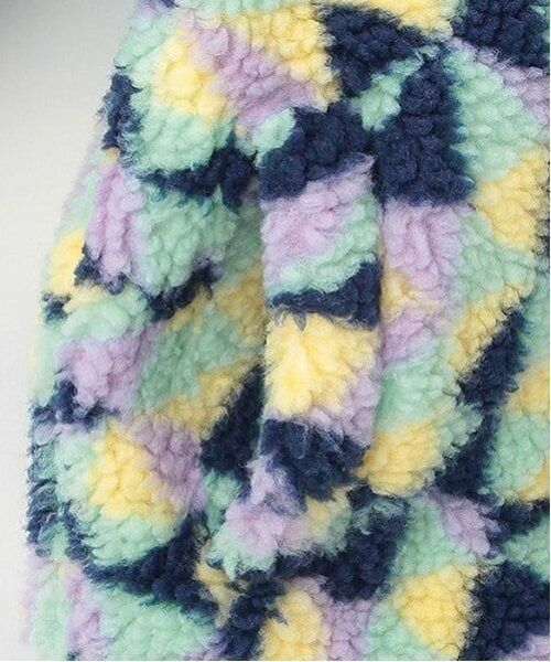 minimal / ミニマル ブルゾン | ジャガードボアブルゾン | 詳細14