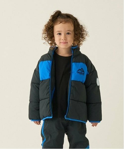 minimal / ミニマル ブルゾン | 【撥水】中綿ブルゾン（黒）