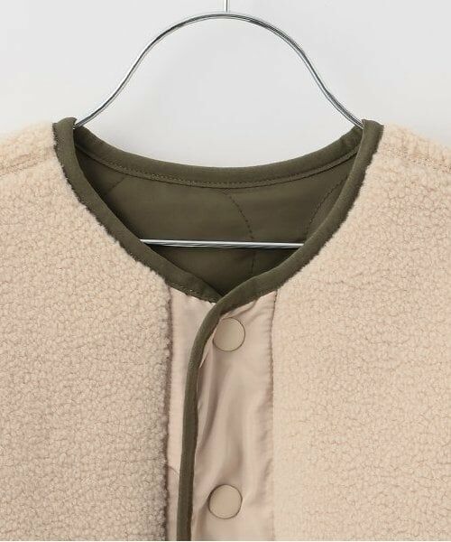 minimal / ミニマル ブルゾン | 【静電防止】リバーシブルボアブルゾン | 詳細6