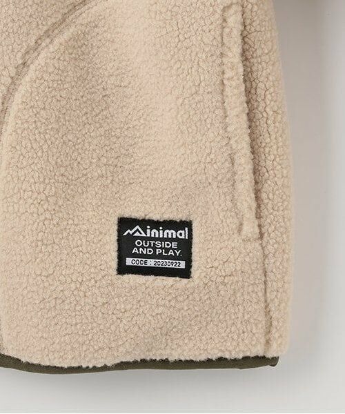 minimal / ミニマル ブルゾン | 【静電防止】リバーシブルボアブルゾン | 詳細9