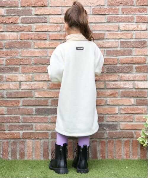 minimal / ミニマル ミニ丈・ひざ丈ワンピース | 【静電防止】フリースワンピース | 詳細10