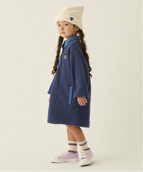 minimal / ミニマル ミニ丈・ひざ丈ワンピース | 【静電防止】フリースワンピース | 詳細3