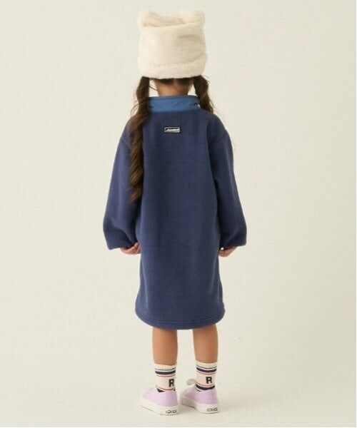minimal / ミニマル ミニ丈・ひざ丈ワンピース | 【静電防止】フリースワンピース | 詳細5