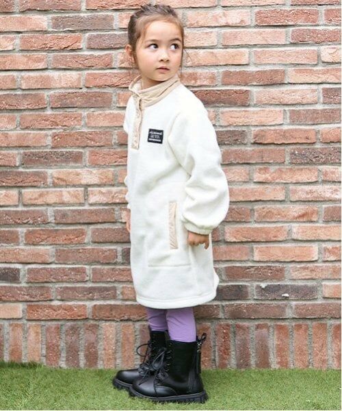 minimal / ミニマル ミニ丈・ひざ丈ワンピース | 【静電防止】フリースワンピース | 詳細8