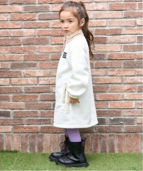 minimal / ミニマル ミニ丈・ひざ丈ワンピース | 【静電防止】フリースワンピース | 詳細9