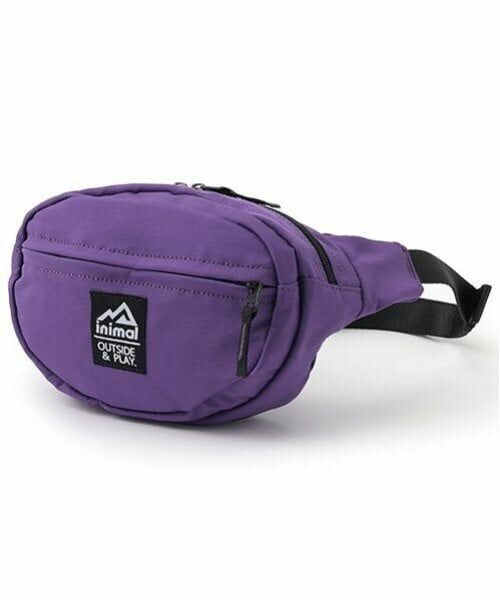 minimal / ミニマル メッセンジャーバッグ・ウエストポーチ | 【撥水】ボディーバッグ（パープル）
