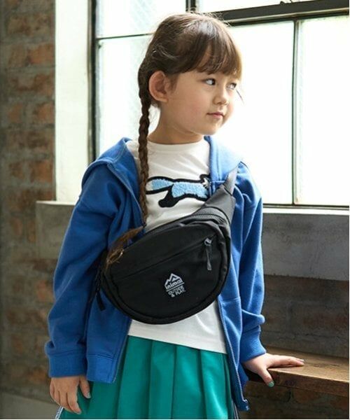 minimal / ミニマル メッセンジャーバッグ・ウエストポーチ | 【撥水】ボディーバッグ（黒）