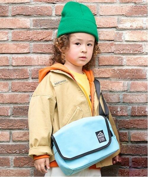 minimal / ミニマル ショルダーバッグ | 【撥水】メッセンジャーバッグ（エメラルド グリーン）