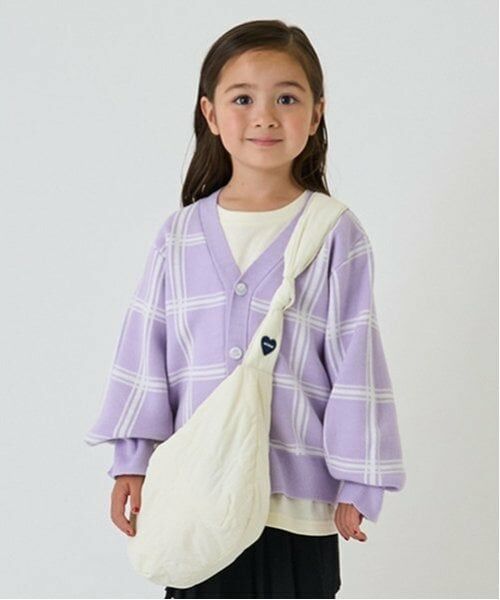 minimal / ミニマル ショルダーバッグ | 【撥水】キルト半円バッグ（オフ ホワイト）