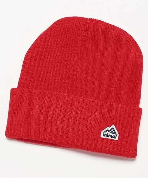 minimal / ミニマル ニットキャップ | カラーニットワッチ（赤）