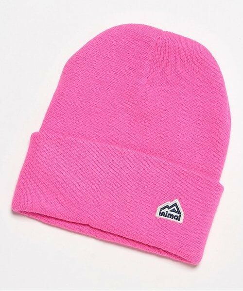 minimal / ミニマル ニットキャップ | カラーニットワッチ（ピンク）