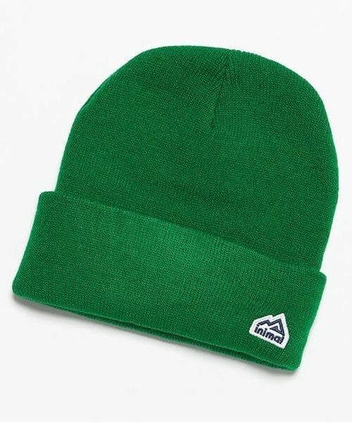 minimal / ミニマル ニットキャップ | カラーニットワッチ（グリーン）
