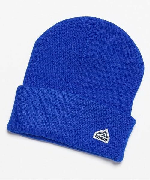 minimal / ミニマル ニットキャップ | カラーニットワッチ（ブルー）