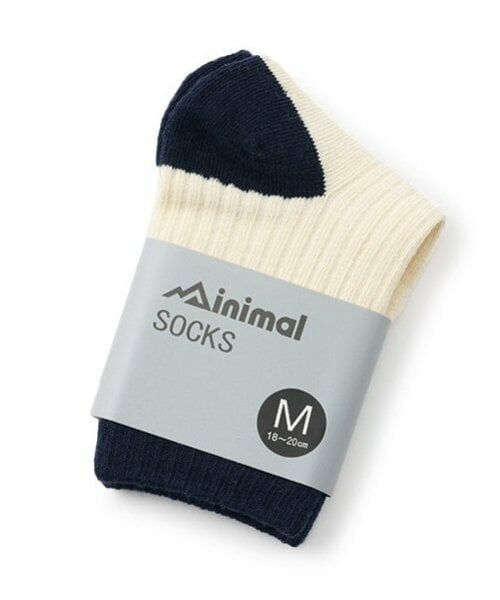 minimal / ミニマル ソックス | アソート配色ソックス（白）