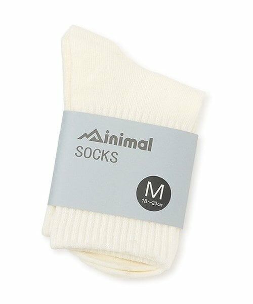 minimal / ミニマル ソックス | アソート柄ソックス（白）