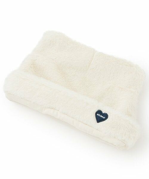 minimal / ミニマル ニットキャップ | フェイクファーワッチ（アイボリー）