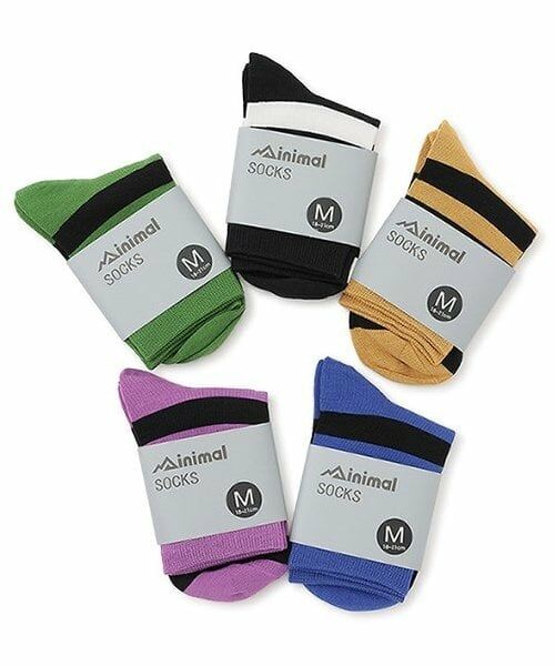 minimal / ミニマル ソックス | ボーダーソックス　 | 詳細4