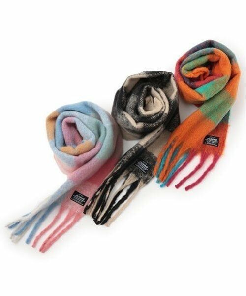 minimal / ミニマル マフラー・ショール・スヌード・ストール | チェックマフラー | 詳細4