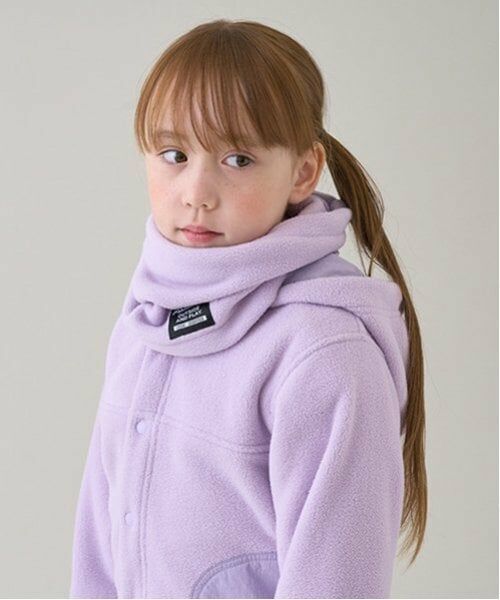 minimal / ミニマル ネックウォーマー・イヤーマフ | フリースネックウォーマー（ラベンダー）