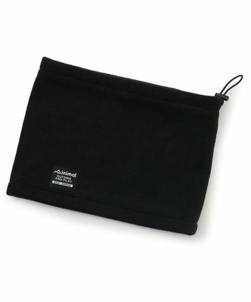 minimal / ミニマル ネックウォーマー・イヤーマフ | フリースネックウォーマー（黒）