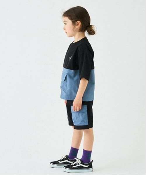 minimal / ミニマル ショート・ハーフ・半端丈パンツ | 【4WAY】ストレッチカーゴハーフパンツ | 詳細3