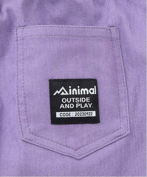 minimal / ミニマル その他パンツ | 【ストレッチ】【撥水】のびのびストレッチパンツ | 詳細24