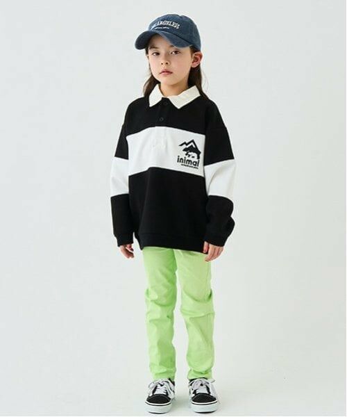 minimal / ミニマル その他パンツ | 【ストレッチ】【撥水】のびのびストレッチパンツ（ライム）