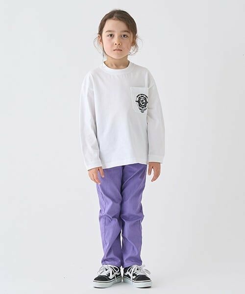 minimal / ミニマル その他パンツ | 【ストレッチ】【撥水】のびのびストレッチパンツ（ラベンダー）