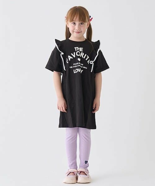 minimal / ミニマル レギンス・スパッツ | 10分丈アイレットレギンス（ラベンダー）