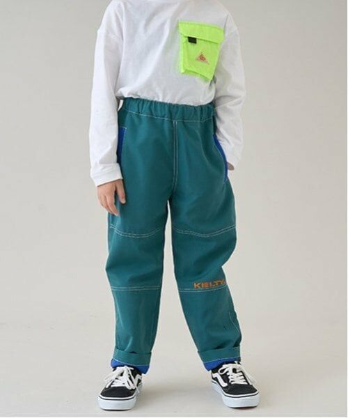 minimal / ミニマル ショート・ハーフ・半端丈パンツ | 【KELTY】キリカエ配色ステッチパンツ | 詳細1