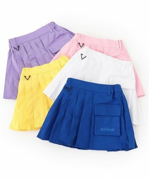 minimal / ミニマル ショート・ハーフ・半端丈パンツ | 変形プリーツスカート | 詳細20