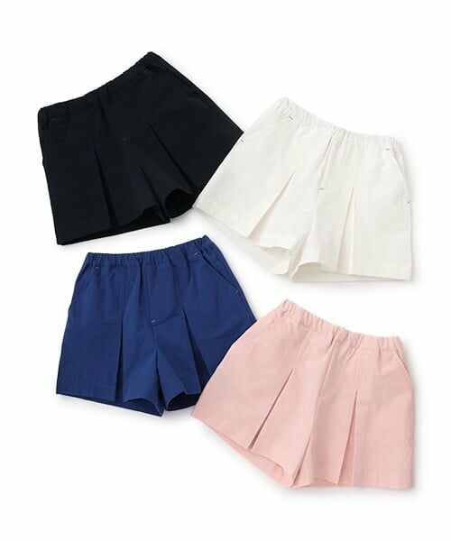 minimal / ミニマル ショート・ハーフ・半端丈パンツ | タックキュロット | 詳細8