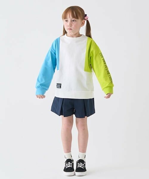 minimal / ミニマル ショート・ハーフ・半端丈パンツ | タックキュロット(紺)