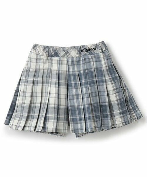 minimal / ミニマル ショート・ハーフ・半端丈パンツ | チェックプリーツキュロット | 詳細10