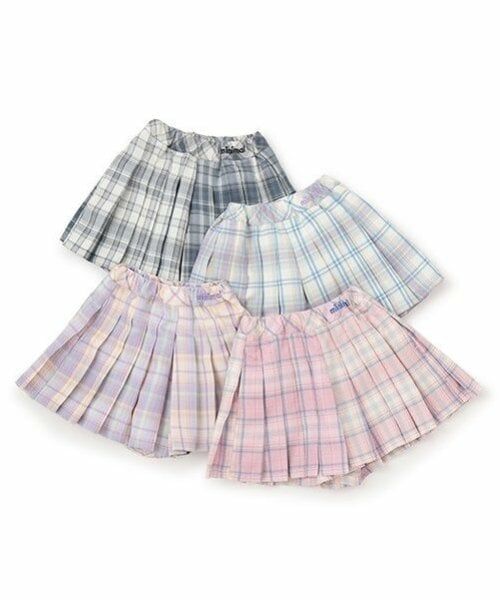 minimal / ミニマル ショート・ハーフ・半端丈パンツ | チェックプリーツキュロット | 詳細18