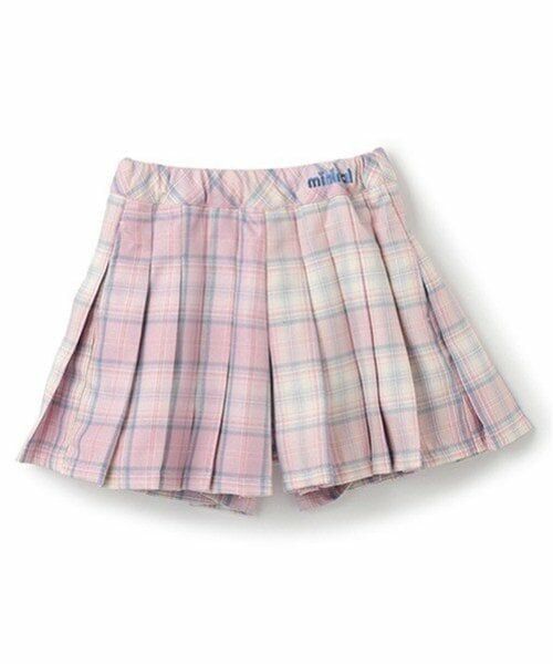 minimal / ミニマル ショート・ハーフ・半端丈パンツ | チェックプリーツキュロット | 詳細8