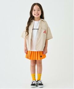 minimal / ミニマル ショート・ハーフ・半端丈パンツ | メッシュプリーツスカート