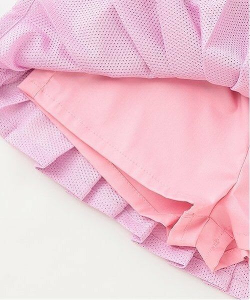 minimal / ミニマル ショート・ハーフ・半端丈パンツ | メッシュプリーツスカート | 詳細19