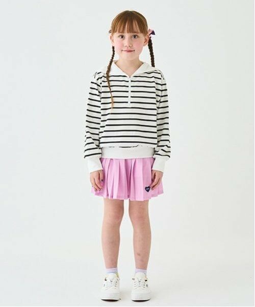 minimal / ミニマル ショート・ハーフ・半端丈パンツ | メッシュプリーツスカート（ピンク）