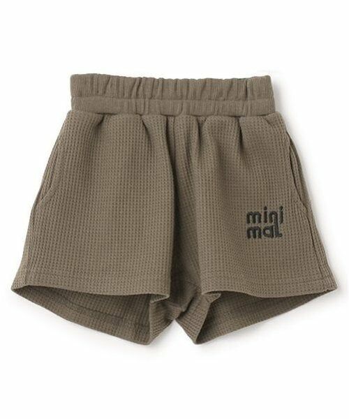 minimal / ミニマル ショート・ハーフ・半端丈パンツ | ワッフルカットショートパンツ | 詳細12