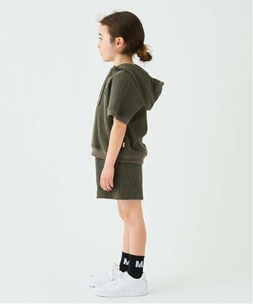 minimal / ミニマル ショート・ハーフ・半端丈パンツ | ワッフルカットショートパンツ | 詳細5