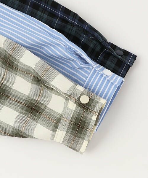 minimal / ミニマル シャツ・ブラウス | 先染めロングスリーブシャツ | 詳細10