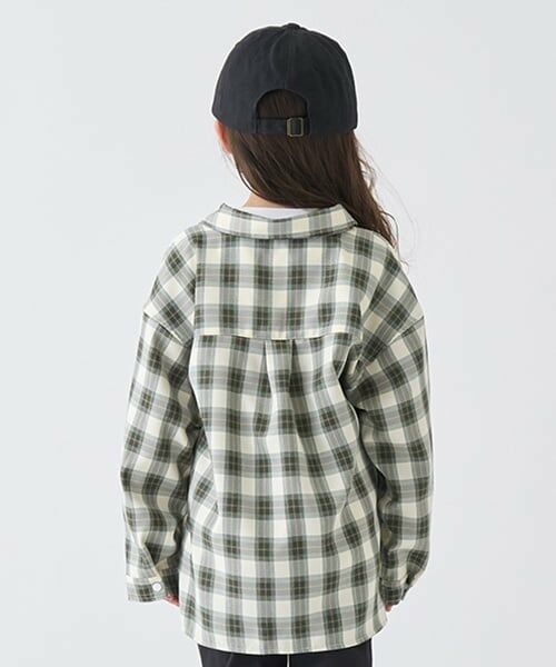 minimal / ミニマル シャツ・ブラウス | 先染めロングスリーブシャツ | 詳細2