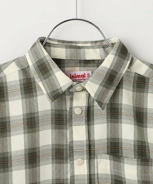 minimal / ミニマル シャツ・ブラウス | 先染めロングスリーブシャツ | 詳細8