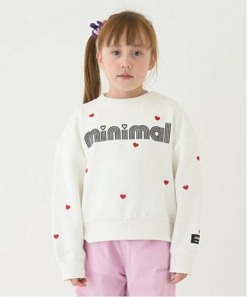 minimal / ミニマル スウェット | 【撥水】短丈トレーナー（オフ ホワイト）