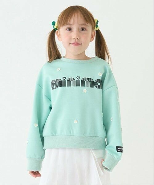 minimal / ミニマル スウェット | 【撥水】短丈トレーナー（ミント）