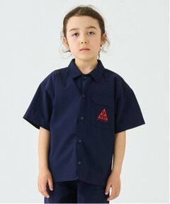 minimal / ミニマル シャツ・ブラウス | 【4WAY】ストレッチハーフスリーブシャツ