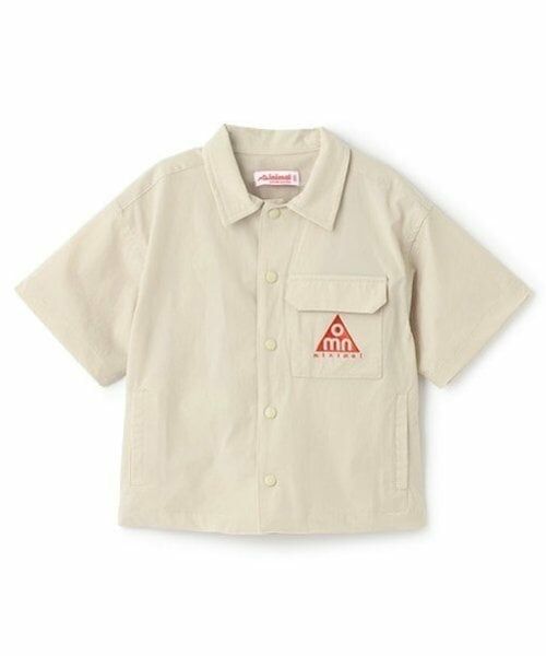 minimal / ミニマル シャツ・ブラウス | 【4WAY】ストレッチハーフスリーブシャツ | 詳細13