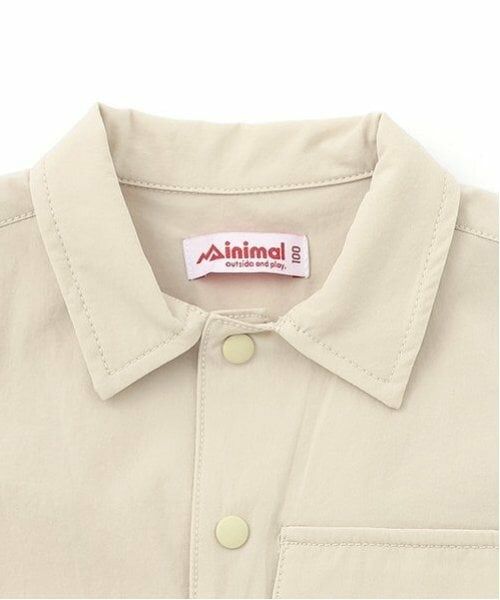 minimal / ミニマル シャツ・ブラウス | 【4WAY】ストレッチハーフスリーブシャツ | 詳細15